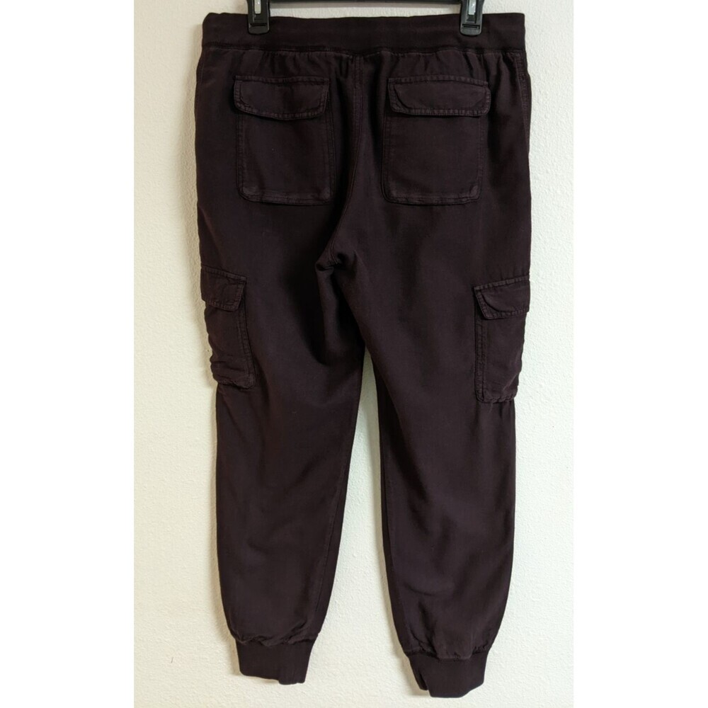 Aritzia COMMUNITY Cebu Cotton Eggplant Purple Colored Joggers Pants M - Picture 6 of 12
